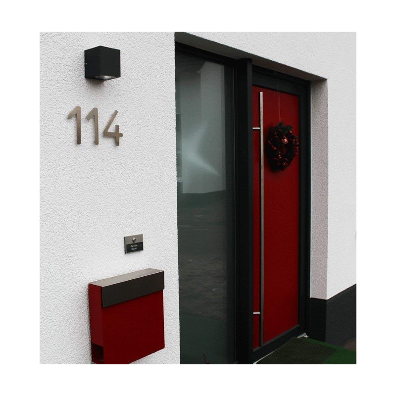 Metzler Doorbell Stainless Steel – Anthracite RAL 7016 – Includes