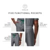 FIGS Tansen Jogger Scrub Pants for Men - Graphite, M