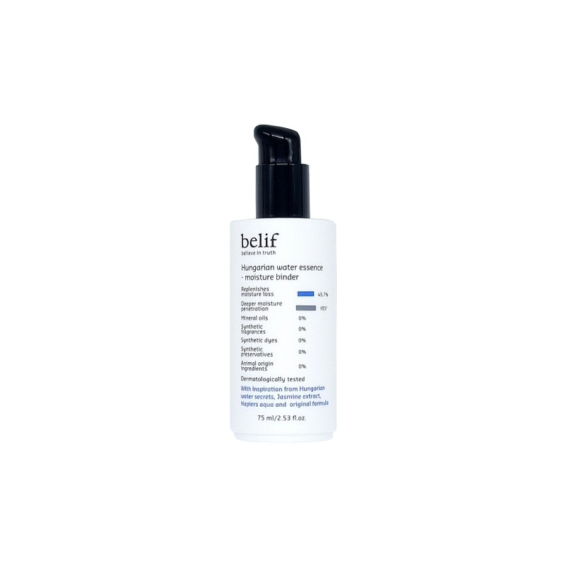 Belief Hungarian Water Essence Moisture Binder 75ml x 2 Moisture-charging