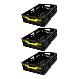 Caja Plegable Organizador Almacenamiento 13x60x40cm 3 Piezas
