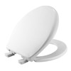 MAYFAIR Toilet Seat will Slow Close and Never Come Loose,