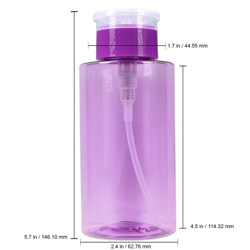 PANA 10oz Purple Push-Down Dispenser Bottle - 1 Bottle -