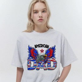 4th of July Iron on Patches Iron on Decals American Flag Design for Clothes Bag Patriotic Decorations Independence Day Htv Iron on Transfer Paper for DIY Decorations 3 Sheets