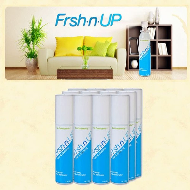 Frsh N Up Hair And Clothing Dry Spray Odor Eliminator,