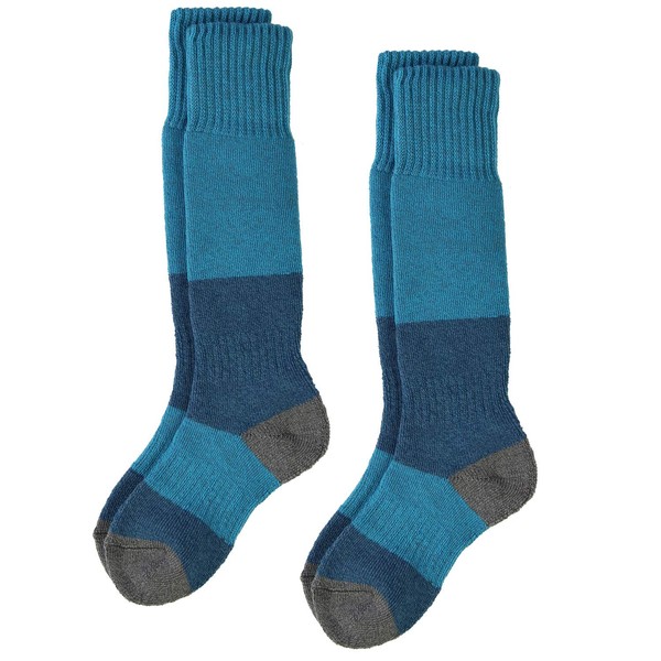 VAXPOT VA-1754 Snowboard Ski Socks, Set of 2, Thick, Kids,