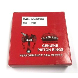 PERFORMANCE SAW SUPPLY TWO SETS OF PISTON RINGS REPLACES KOHLER 24-108-22-S, CV18-CH20, CV18-CV20 , NEW