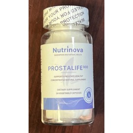 Nutrinova Prostalife 900 Prostate Support Supplement 30 Capsules New Exp 11/2027
