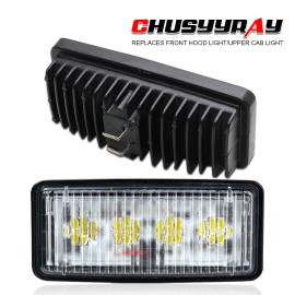 CHUSYYRAY 2PCS Headlight Led Hood Light For John Deere 4560, 4760, 4960 RE306510 RE161288