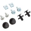 SUZUKI EVERY 99000-99056-12R [DA64V DA64W] Rear Mud Flap Set [Black]