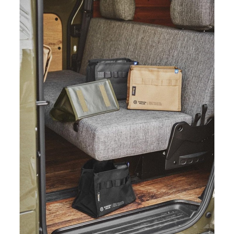 GORDON MILLER Car Cordura Dustbin Black 1646560