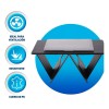 Bluelander Soporte Para Laptop Plegable Mesa Laptop Cuero Impermeable Color