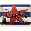Tin Sign 20 x 30 cm Curved Viva Cuba Libre