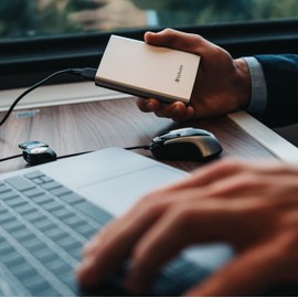 Verbatim 53071 1TB Store 'n' Go USB 3.0 2.5 Inch External Hard Drive -Silver