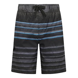 Kanu Surf Men's Infinite Swim Trunks (Regular & Extended Sizes), Windsurf Black, Large