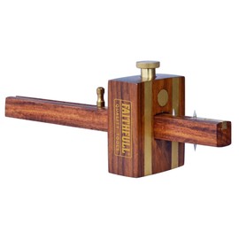 Faithfull Combination Rosewood Gauge - Slide Adj