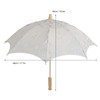 Lace Parasol Umbrella Wedding Bridal Lace Umbrella Decorative Embroidery Flower