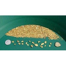 Gold Paydirt 1 lb Bag Gold Concentrate California Motherlode Black Sands Fines