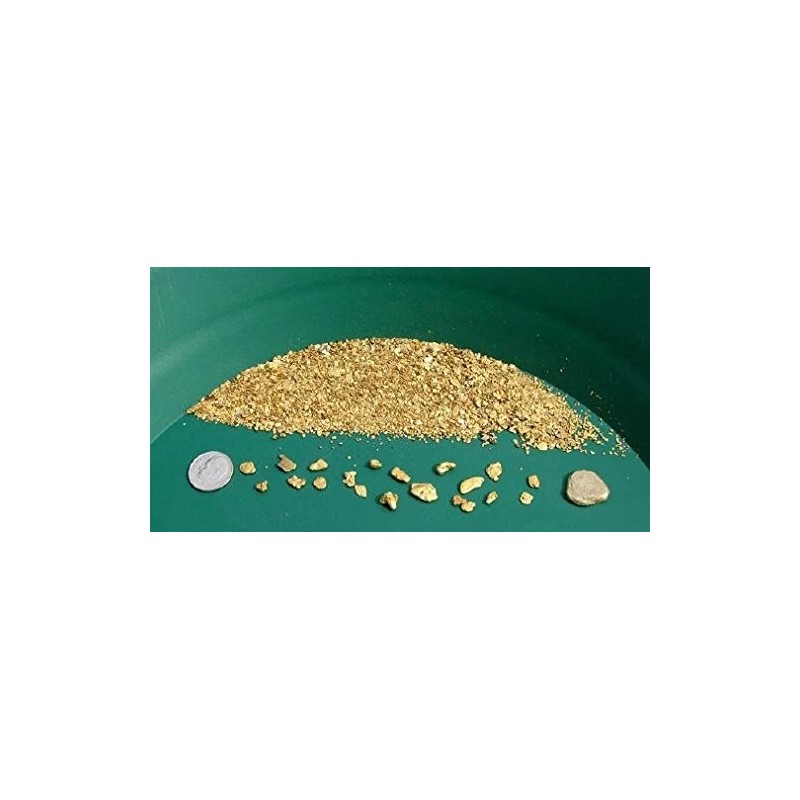 Gold Paydirt 1 lb Bag Gold Concentrate California Motherlode Black