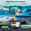 Apple Carplay Screen for Car, 7" HD Portable Wireless Apple