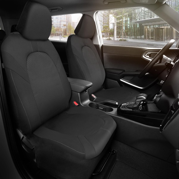 Motor Trend Honeycomb Polyester Seat Covers – Semi Universal Fit