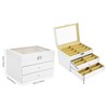 HaoYunNe Sunglasses Organizer 24 Slots Multiple Pairs Glasses Storage Case