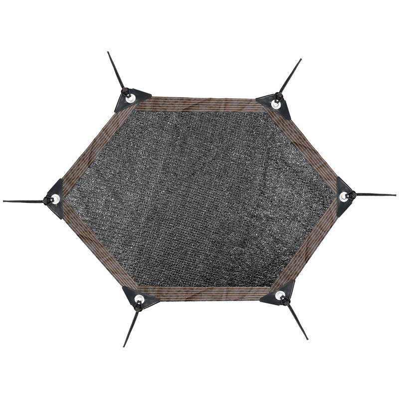 14ft Trampoline Shade Cover, Outdoor Sun Protection Top Cover for