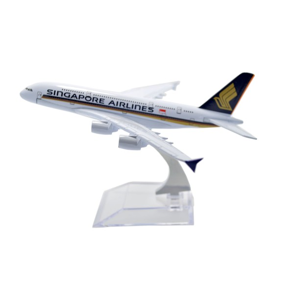 TANG DYNASTY(TM 1:400 16cm A380 Singapore Airlines Metal Airplane Model