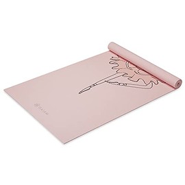 Gaiam Kids Yoga Mat Exercise Mat, Yoga for Kids with Fun Prints - Playtime for Babies, Active & Calm Toddlers and Young Children (60" L x 24" W x 3mm 