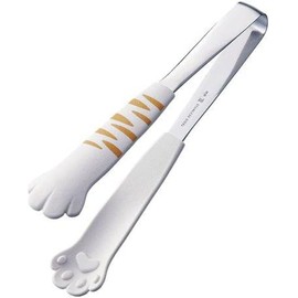 1221 Tabletop Tongs, Kyachida-Nyan, White Tiger