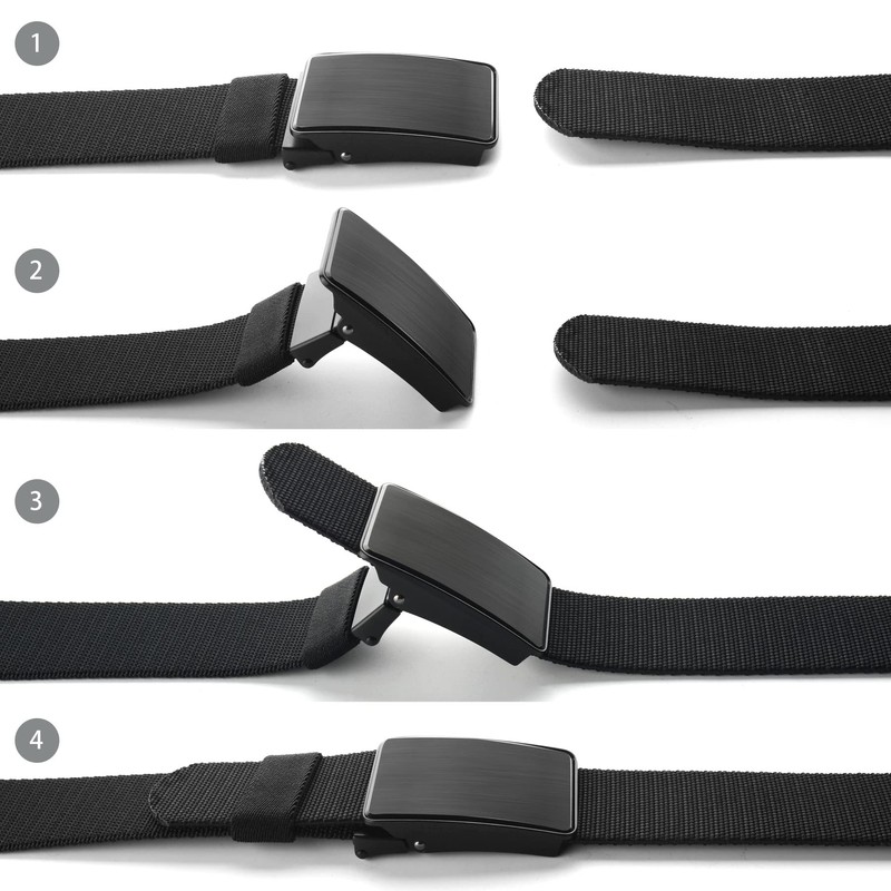 Awlyfm Men's Fabric Belt 120-180 cm Belt Men's Belt Work
