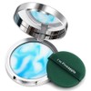 Oil Control Compact Powder, Lightweight and Waterproof Face Pressed Powder