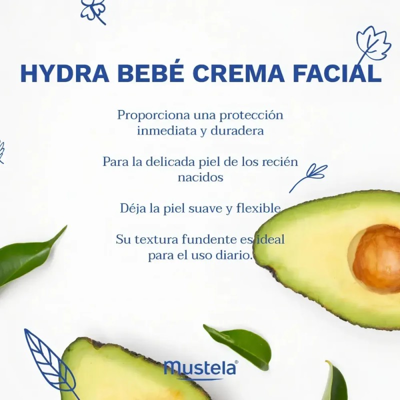 Mustela Hydra Bebé Crema Facial 40ml