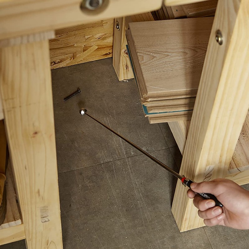 Dekton DT60720B Magnetic Pick Up Tool, Black/Red, 5 lb