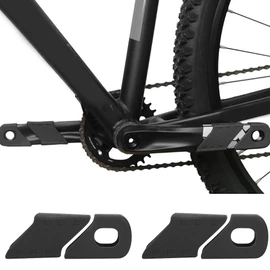 Protector de Manivela de Bicicleta Protección de Manivela Protector de Manivela de Bicicleta, 4 Piezas de Silicona Universal Bielas Protección de Arranque Accesorio de Bicicleta