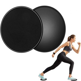 Core Sliders, Fitness Sliding Discs Pack of 2 Sports Double-Sided Gliding Discs for Carpet and Hard Floors, Core Exercise Sliders for Home Gym Abdominal Muscle Training, Full Body Training