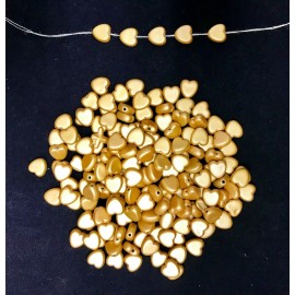 Unbranded 7mm DIY (280 PER LOT) Heart-Shaped beads costume jewelry spacer