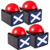 Game Answer Buzzers 4 Pack, Game Buzzer for Trivia Quiz