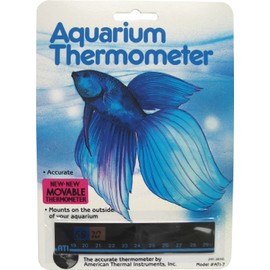 LCR Hallcrest 43330983: Liquid Crystal Aquarium Thermometer Horizontal
