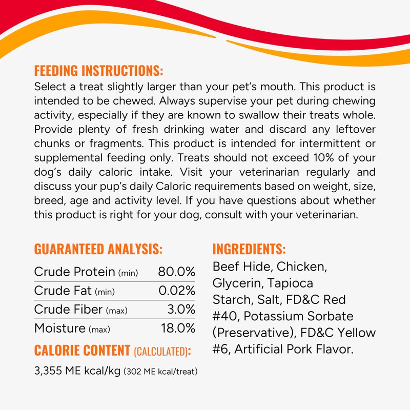 Good ‘n’ Fun Triple Flavor Chews for Large Dogs, Treat