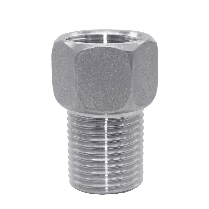 Beduan 1/2" Female to 1/2" Male Extension Pipe Nipple Connector,