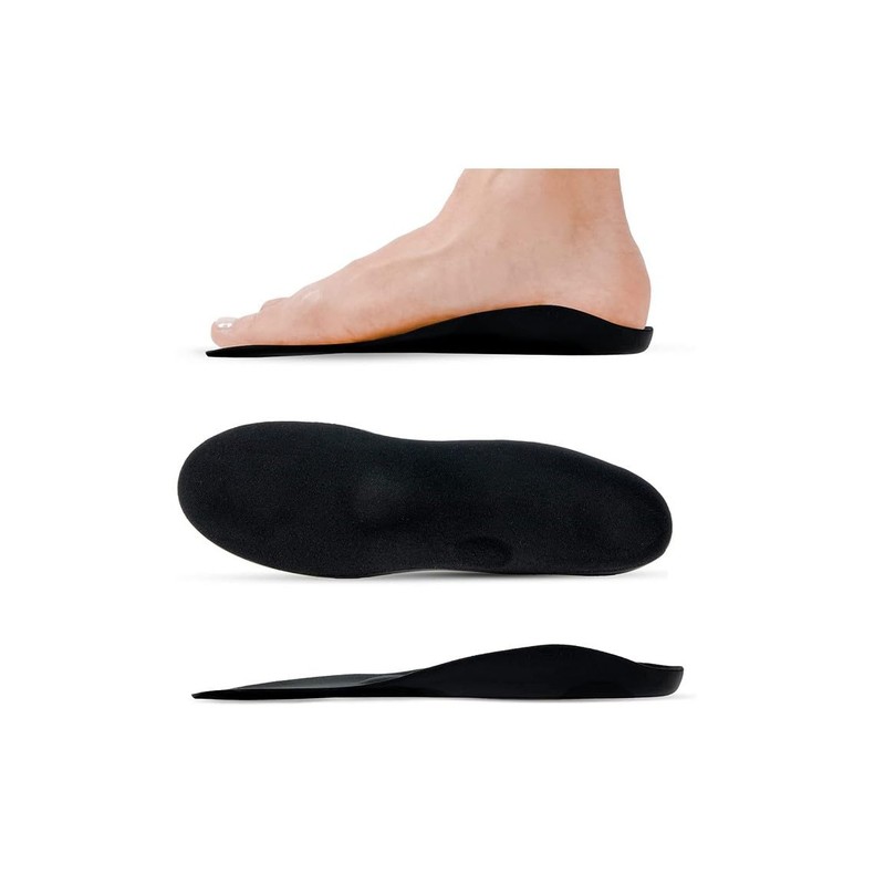 Green-Feet Orthopaedic Insoles Further Designed For Lower Arch Foot Splayfoot