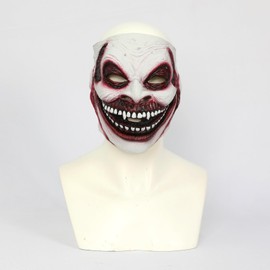 Applysu Bray Wyatt Mask Scary Latex Wrestling Ghostface Mask Masquerade Cosplay Costume Props for Adults