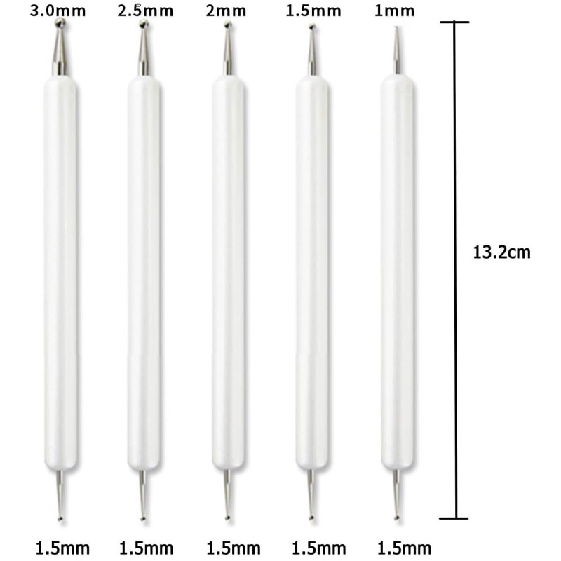 5 PCS Clay Tools, Embossing Tool Set, Embossing Stylus Set