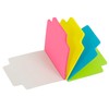 Merangue Index Tab Sticky Notes, 2-3/4" x 2-3/4", 25 Sheets/Pad,