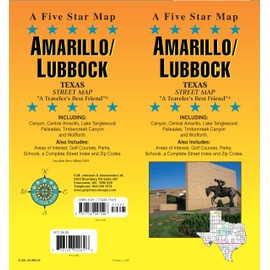 Amarillo / Lubbock, Texas Street Map