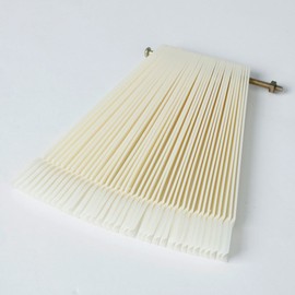 50 Pcs Natural Fan Shape False Fake Nail Art Tips Sticks Polish Gel Salon Display Chart Practice Tool