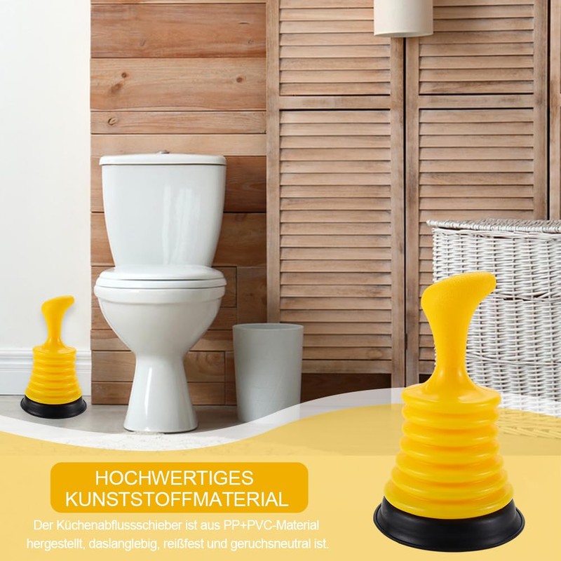 Tyafzzn 18 cm Plunger Small Plunger Drain Plunger Plunger Sink