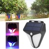 Solar Warning Light Human Body Induction Infrared Sound Light Alarm