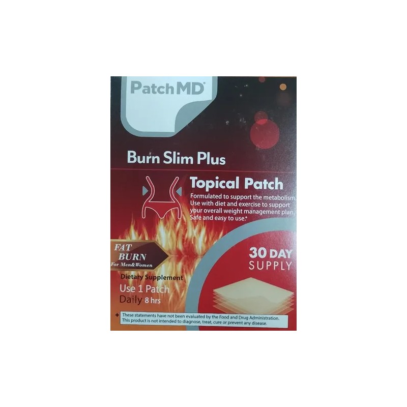 Burn Patch Quema Grasas Parche Pack 30 Piezas