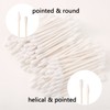 400 Pcs Cotton Swabs Double Precise Tips with Cardboard Sticks